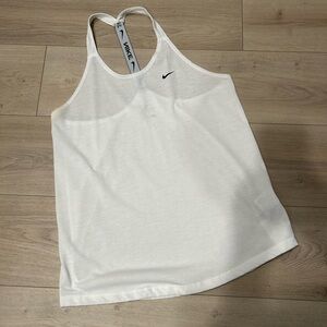 Nike Women's Classic White Tank Top, Size M